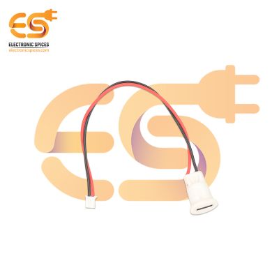 C-Type USB Female Socket with 2 pin 2.5mm JST Wire Connector